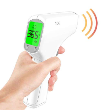 Non-Contact Infrared Thermometers Measure Body Temperature from a Distance